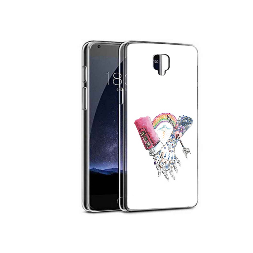 

Чехол MyPads Tocco для OnePlus 3 абстракция руки в татуировках (PT47261.124.212), Прозрачный, Tocco