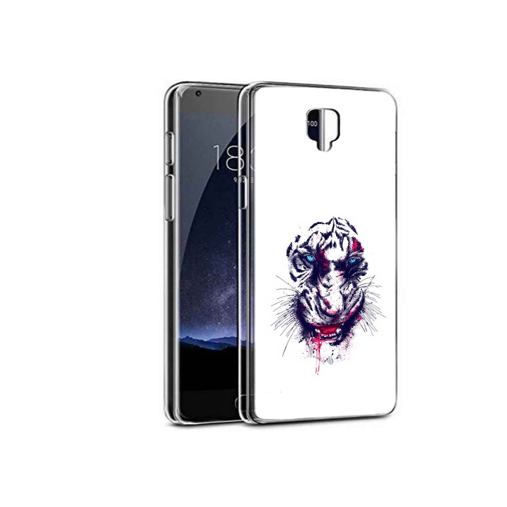 

Чехол MyPads Tocco для OnePlus 3 безумный тигр (PT47261.124.228), Прозрачный, Tocco