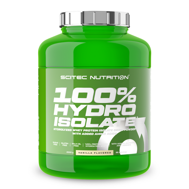 Протеин Scitec Nutrition 100% Hydro Isolate 2000 г, ваниль