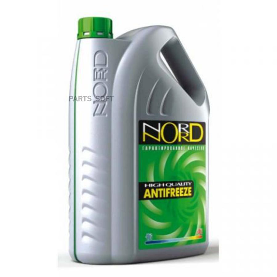 Антифриз NORD High Quality Antifreeze готовый -40C зеленый 10 кг NG 20492