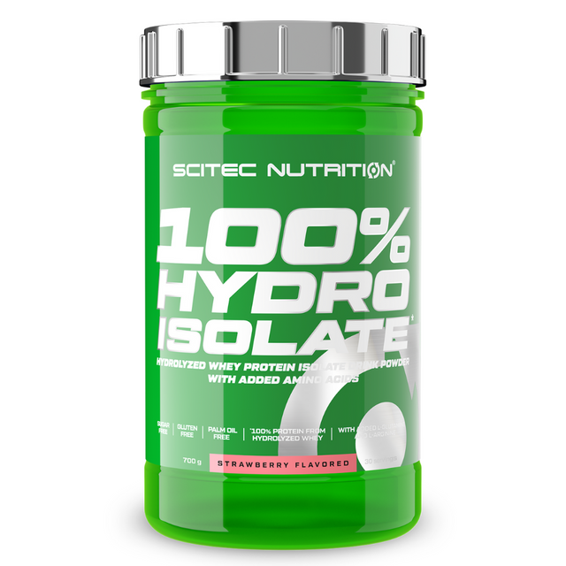 Протеин Scitec Nutrition 100% Hydro Isolate 700г, клубника