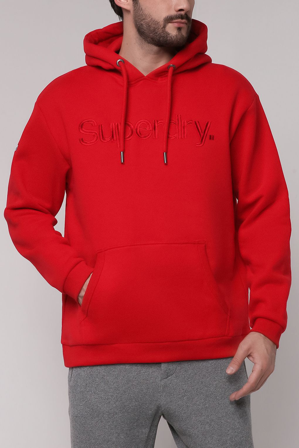 

Худи мужское Superdry M2011417A красное L, M2011417A