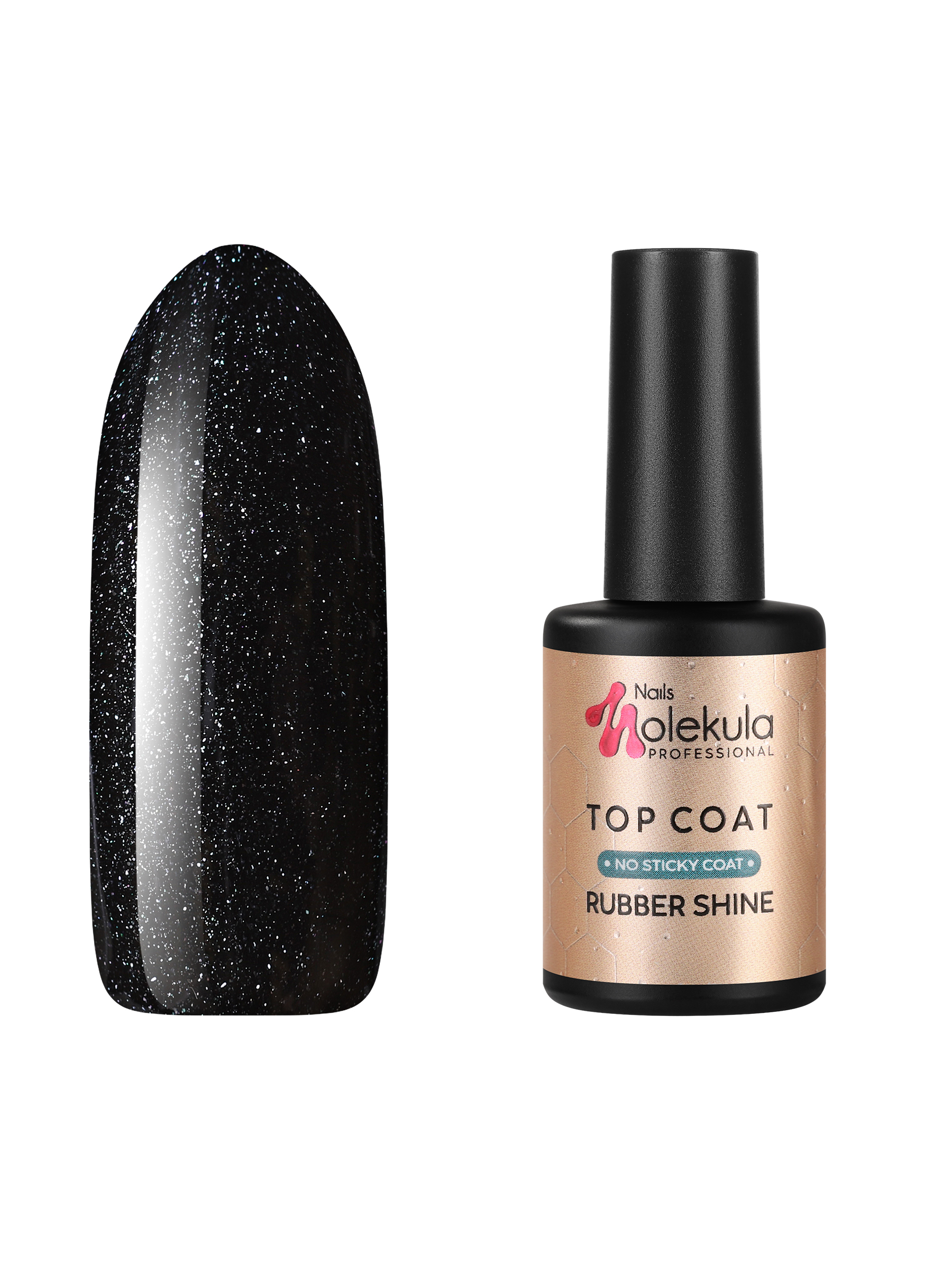 

Топ для гель-лака Molekula Rubber Shine No Sticky 12 г