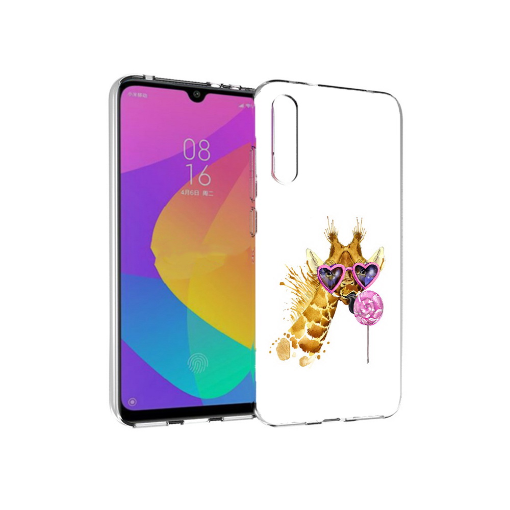 

Чехол MyPads Tocco для Xiaomi Mi CC9e акварельный жираф (PT134188.271.217), Прозрачный, Tocco