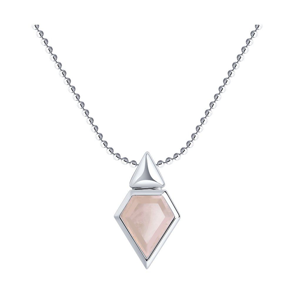 

Колье из серебра с кварцем 40 см Yahont 247025, 247025