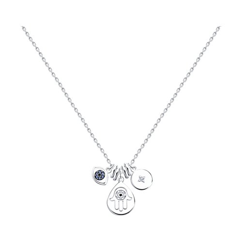 

Колье из серебра с фианитами 45 см Yahont 249303, 249303