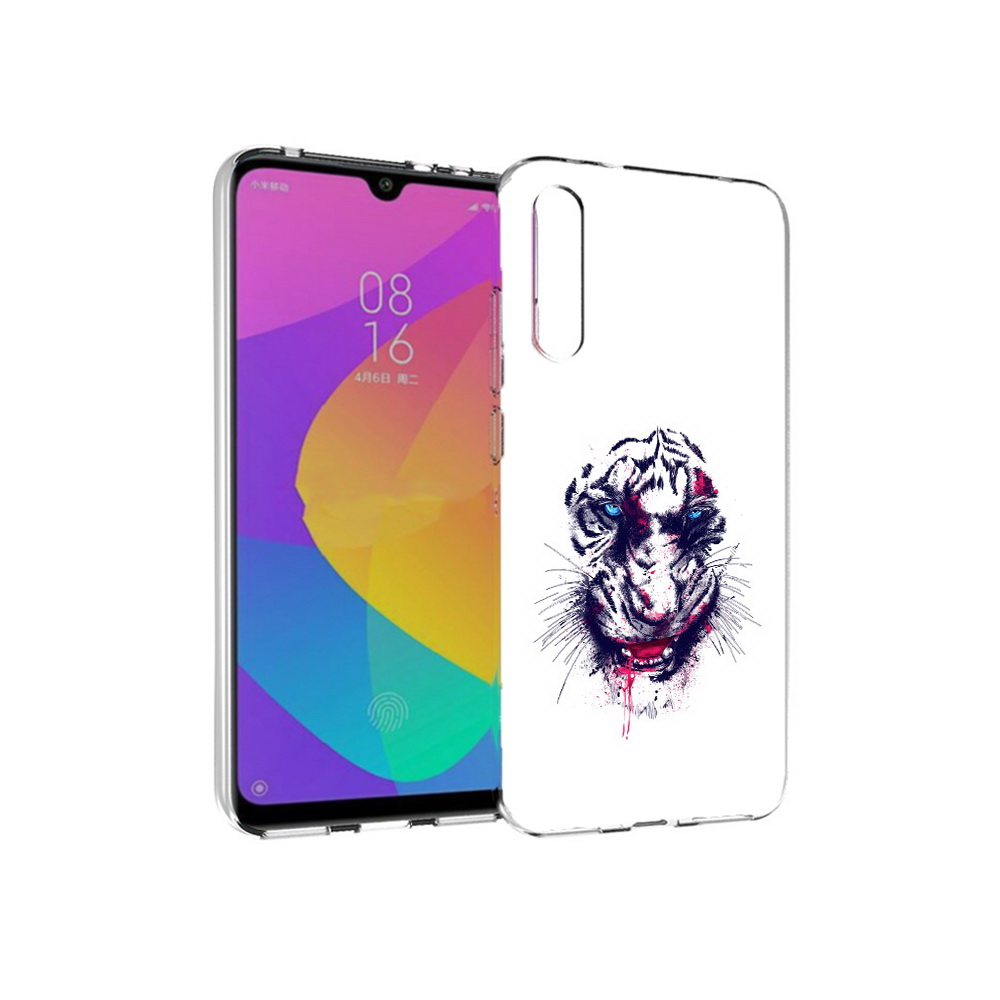 

Чехол MyPads Tocco для Xiaomi Mi CC9e безумный тигр (PT134188.271.228), Прозрачный, Tocco