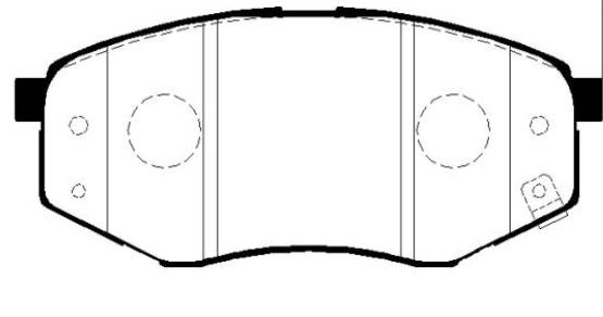 

Тормозные колодки Ctr передние GK0495