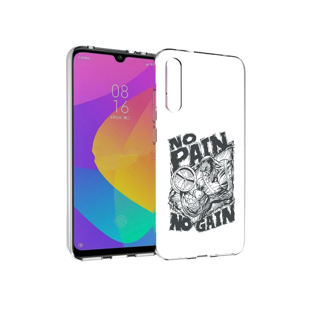 

Чехол MyPads Tocco для Xiaomi Mi CC9e бодибилдинг тяжелая работа (PT134188.271.238), Прозрачный, Tocco