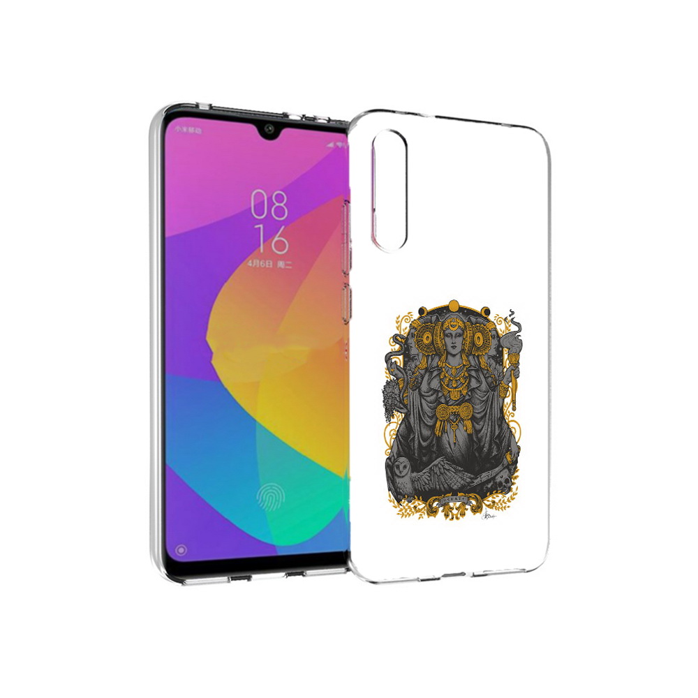 

Чехол MyPads Tocco для Xiaomi Mi CC9e божество с золотыми элементами (PT134188.271.241), Прозрачный, Tocco