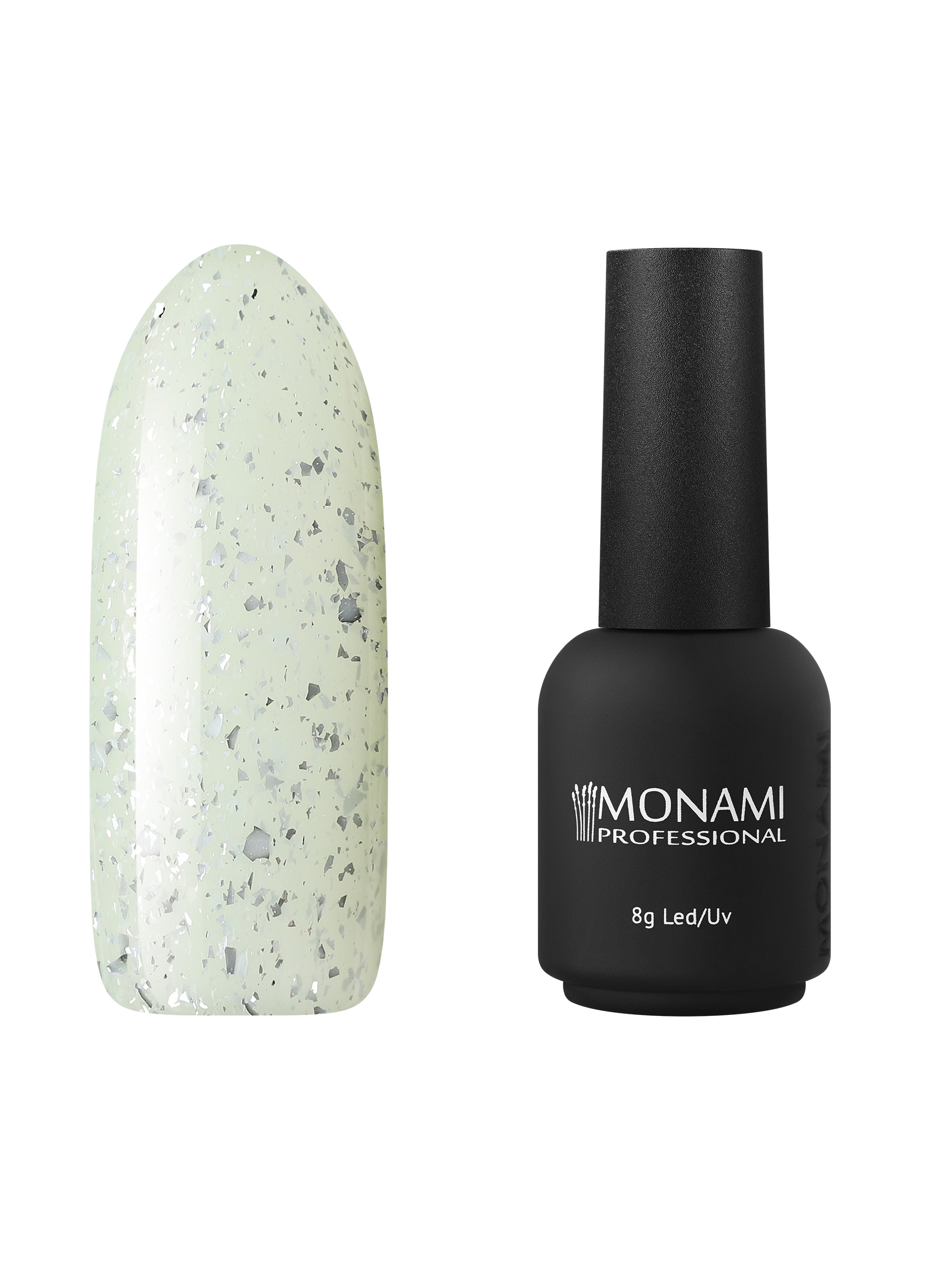 

Гель-лак Monami Professional Potal Silver Milky