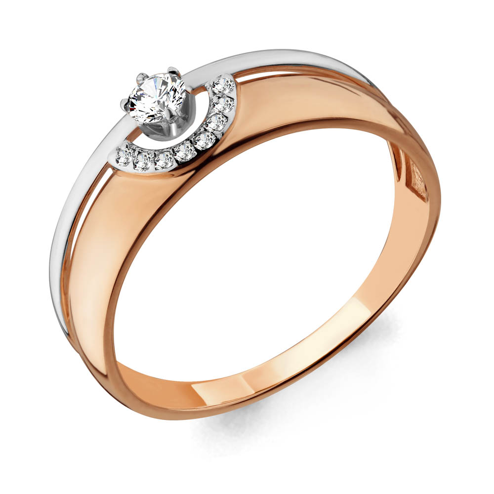 

Кольцо из красного золота с бриллиантом Aquamarine Aquamarine 963222Ак_585_кз р. 18,5, 963222Ак_585_кз