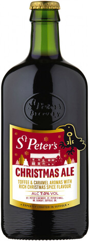 Пиво St. Peter's Christmas Ale 7% 0,5 л Великобритания темное