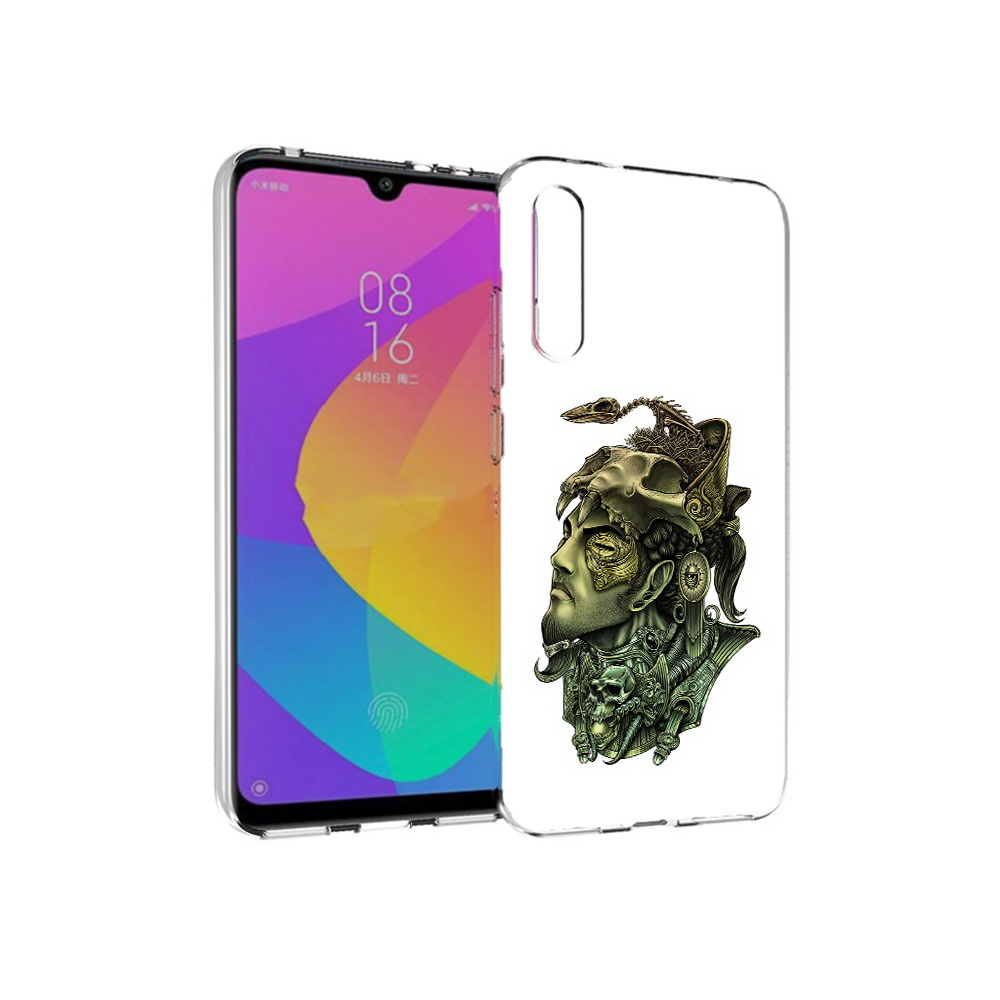 

Чехол MyPads Tocco для Xiaomi Mi CC9e бронзовый воин (PT134188.271.248), Прозрачный, Tocco