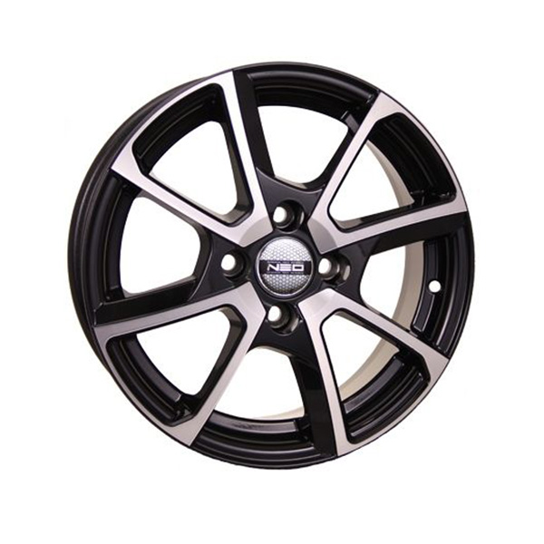 

Колесный диск NEO 538 6xR15 4x100 ET48 DIA60.1, Серебристый;черный