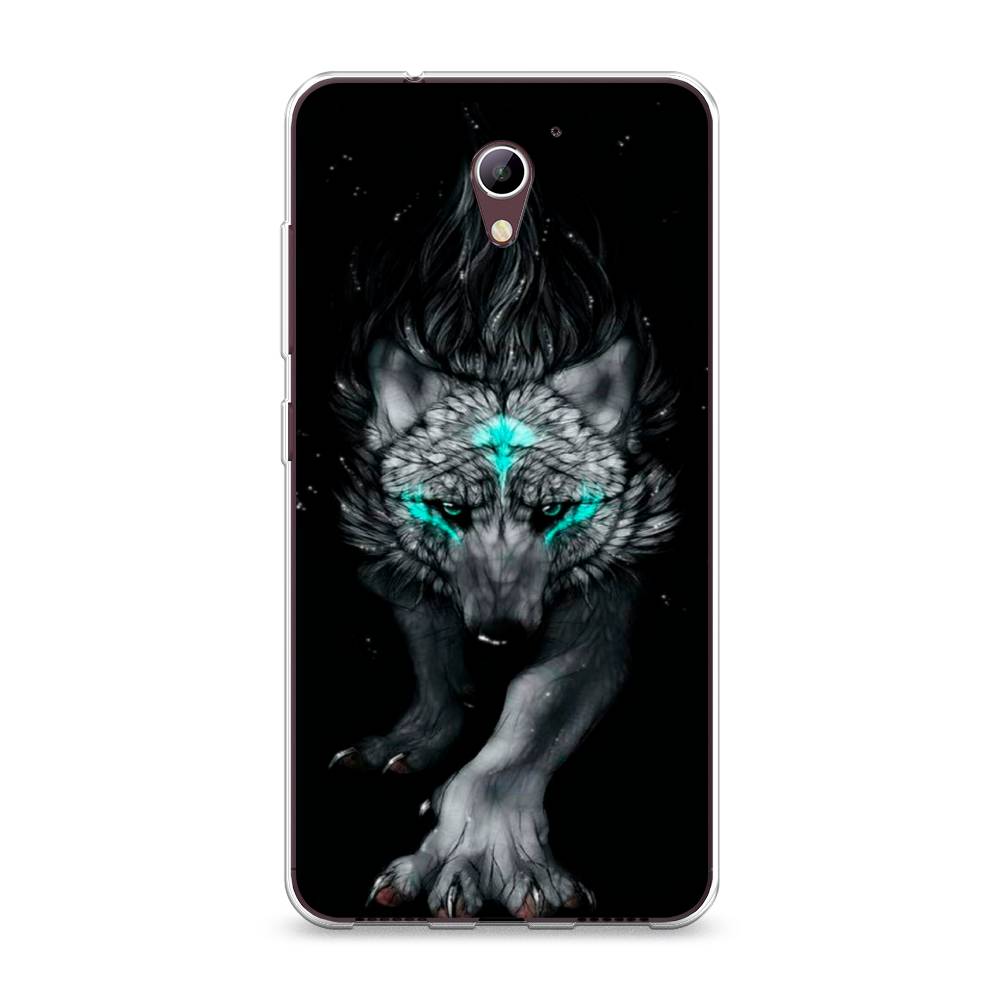 

Чехол Awog на ZTE Blade A510 / ЗТЕ Блэйд A510 "Волшебный волк", Разноцветный, 130150-2