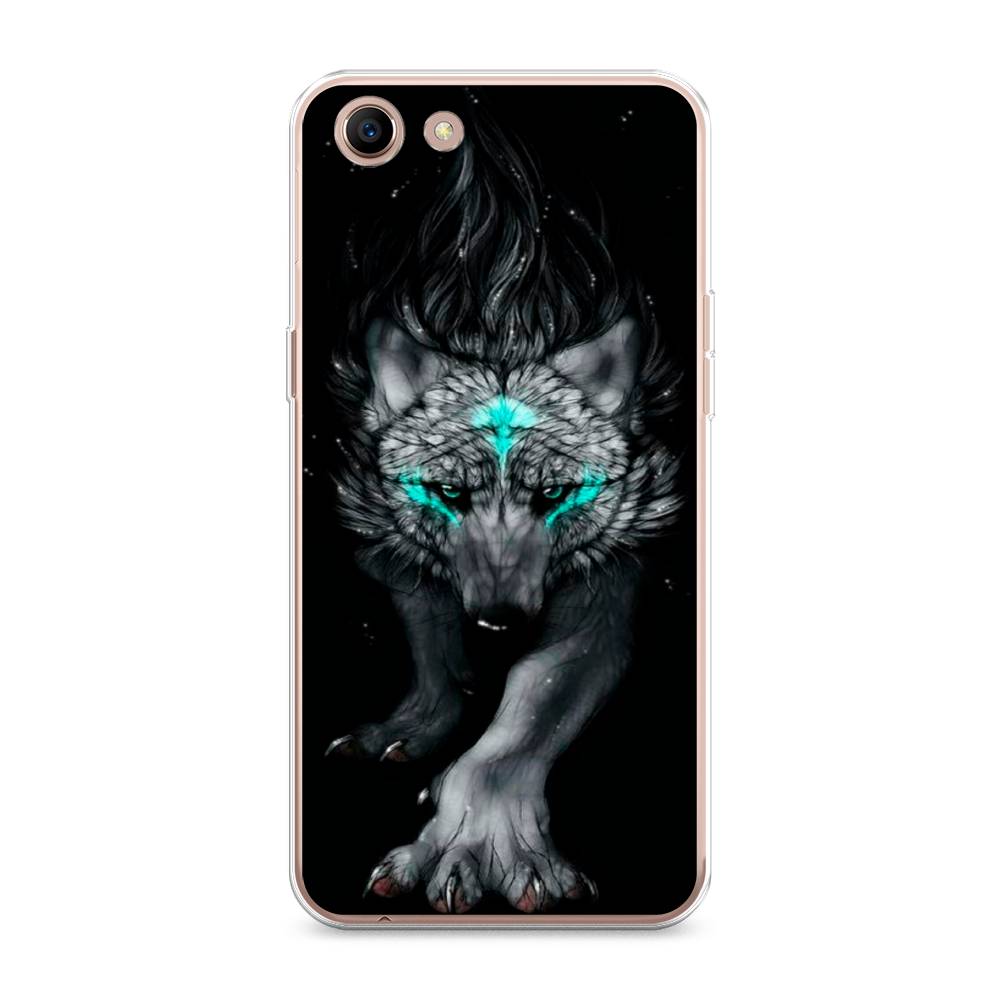 

Чехол Awog на Oppo A83 "Волшебный волк", Разноцветный, 250150-2