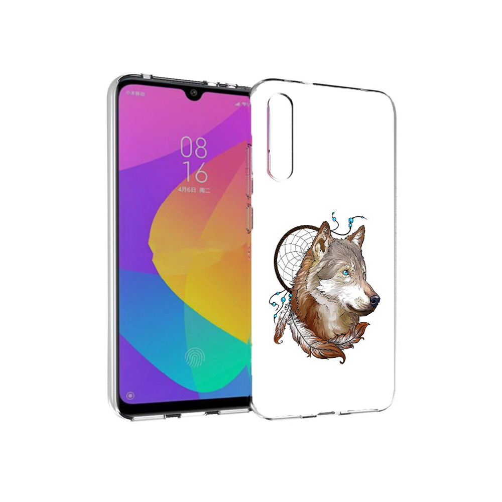 

Чехол MyPads Tocco для Xiaomi Mi CC9e волк и ловец снов (PT134188.271.269), Прозрачный, Tocco