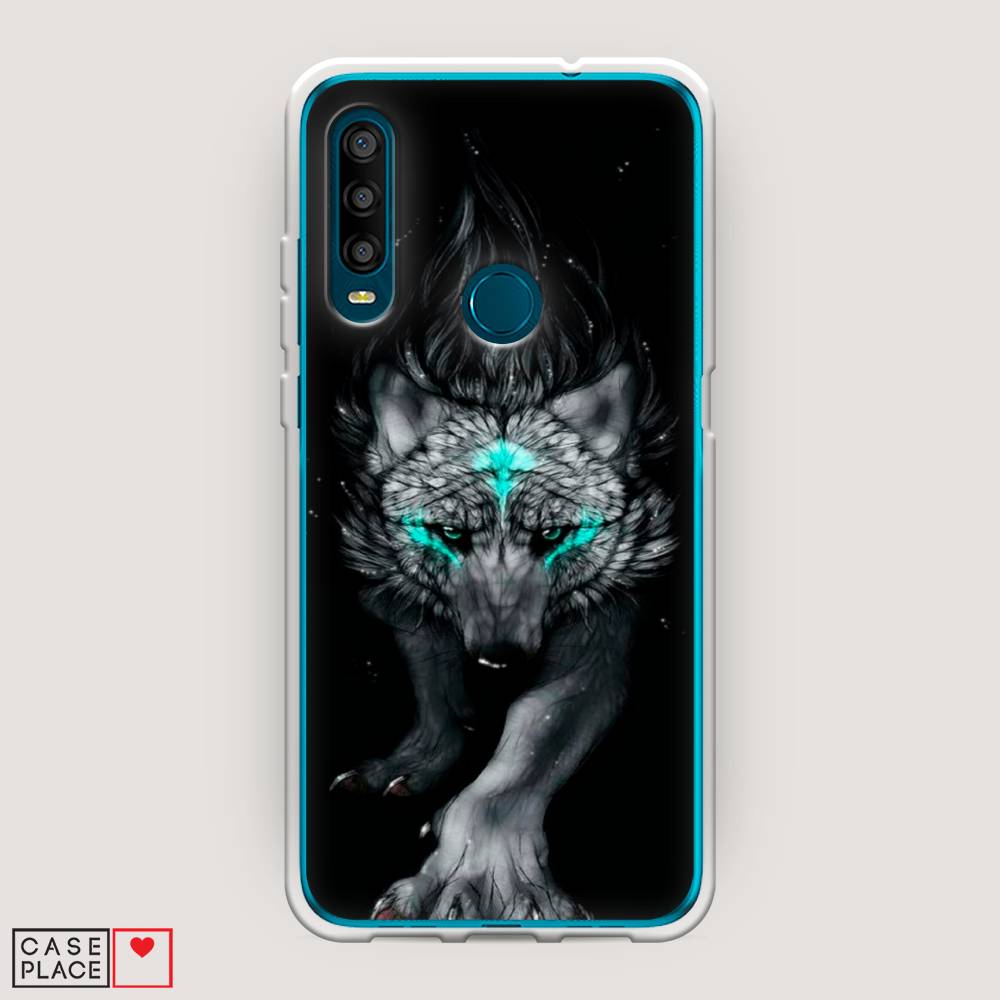 

Чехол Awog на Alcatel 1SE (2020) / Алкатель 1SE (2020) "Волшебный волк", Разноцветный, 171250-2