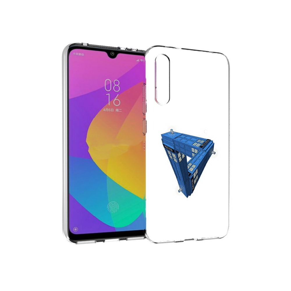 

Чехол MyPads Tocco для Xiaomi Mi CC9e головолока абстракция (PT134188.271.291), Прозрачный, Tocco