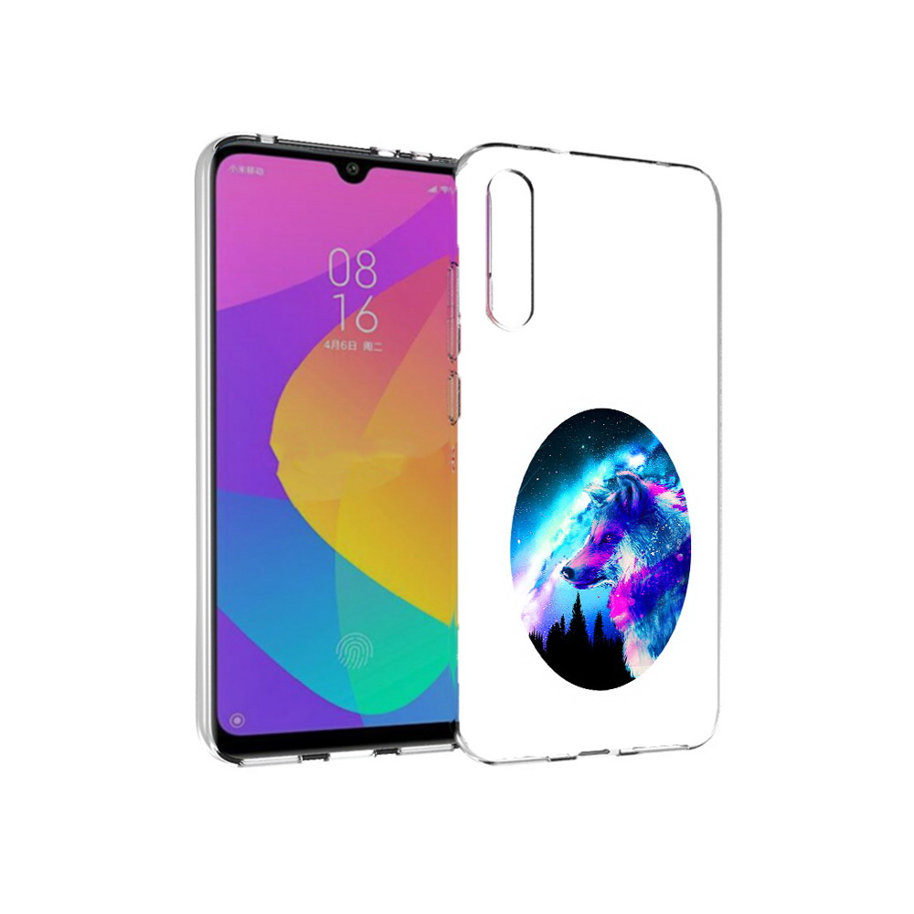 

Чехол MyPads Tocco для Xiaomi Mi CC9e голубой волк (PT134188.271.293), Прозрачный, Tocco