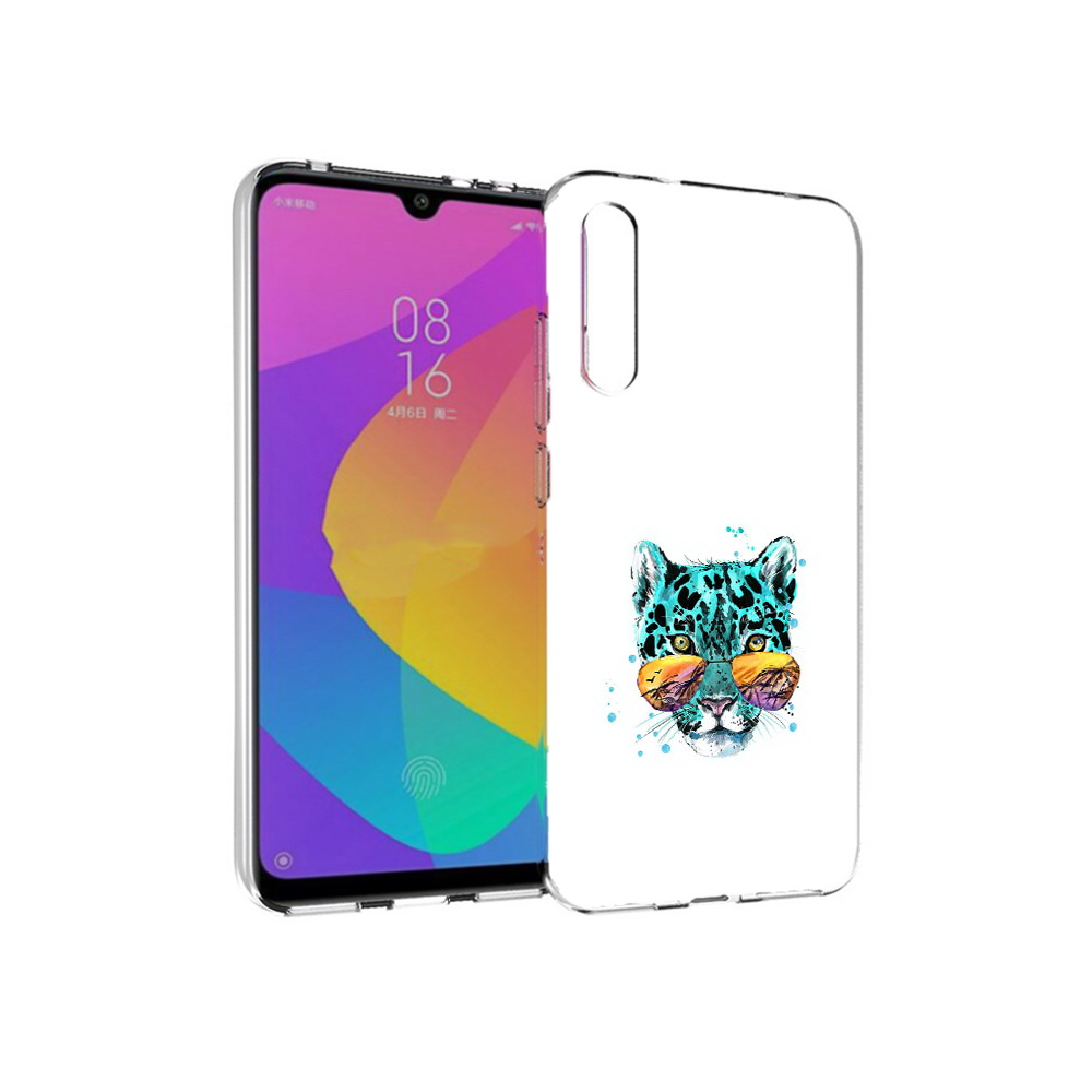 

Чехол MyPads Tocco для Xiaomi Mi CC9e голубой лео (PT134188.271.294), Прозрачный, Tocco