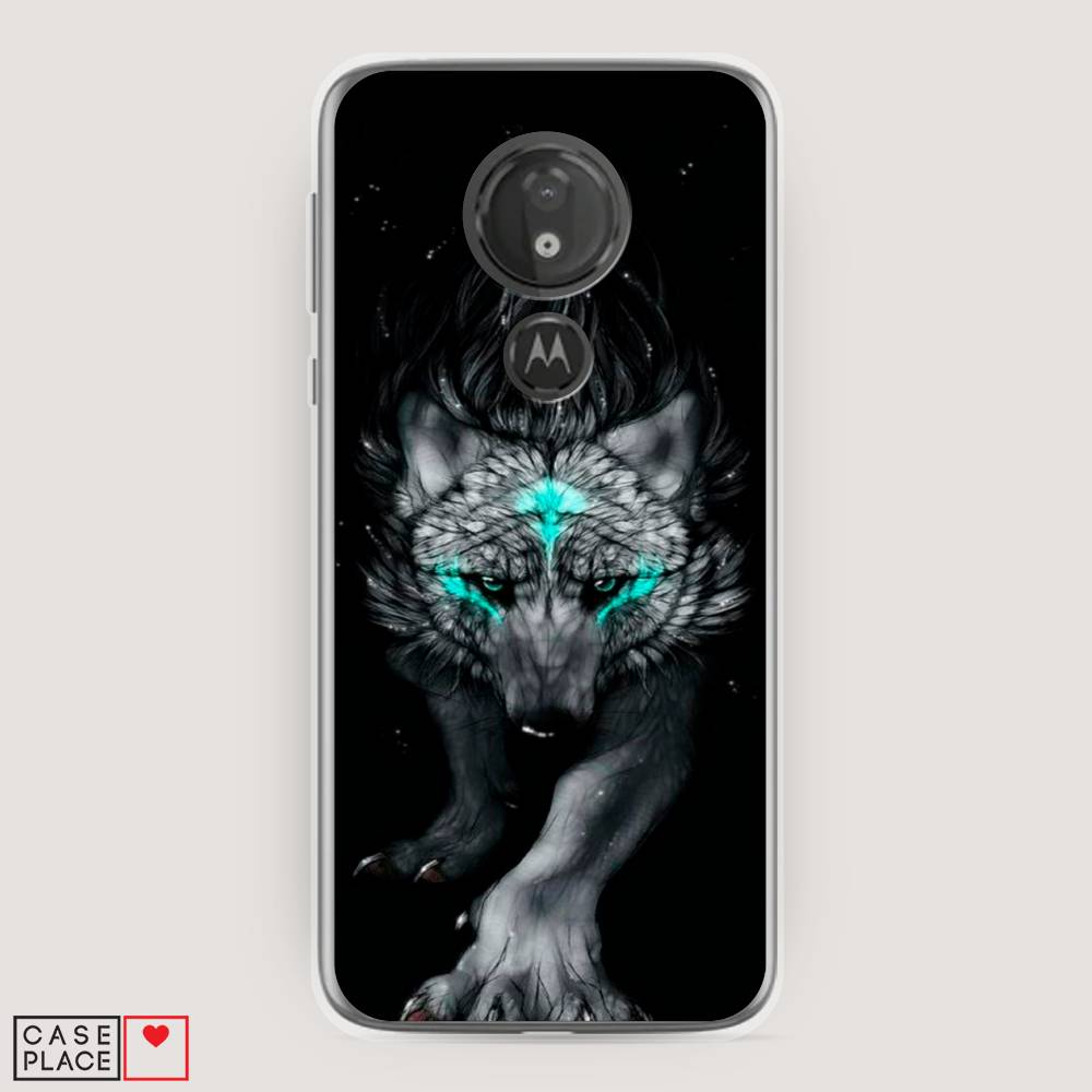 

Чехол Awog на Motorola Moto G7 Power / Моторола Мото G7 Power "Волшебный волк", Разноцветный, 241350-2