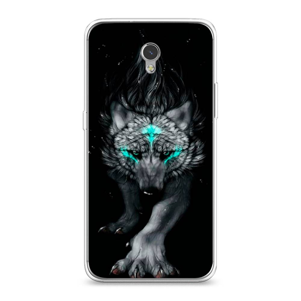 

Чехол Awog на ZTE Blade V7 / ЗТЕ Блэйд V7 "Волшебный волк", Разноцветный, 131150-2
