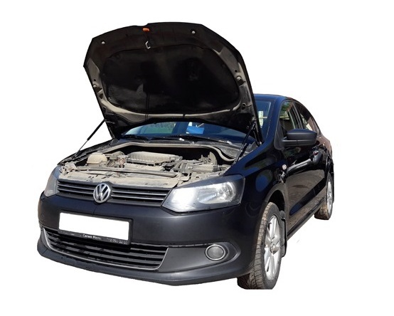 фото Амортизатор (упор) капота / газлифт для volkswagen polo 5 2009-20 autoinnovation