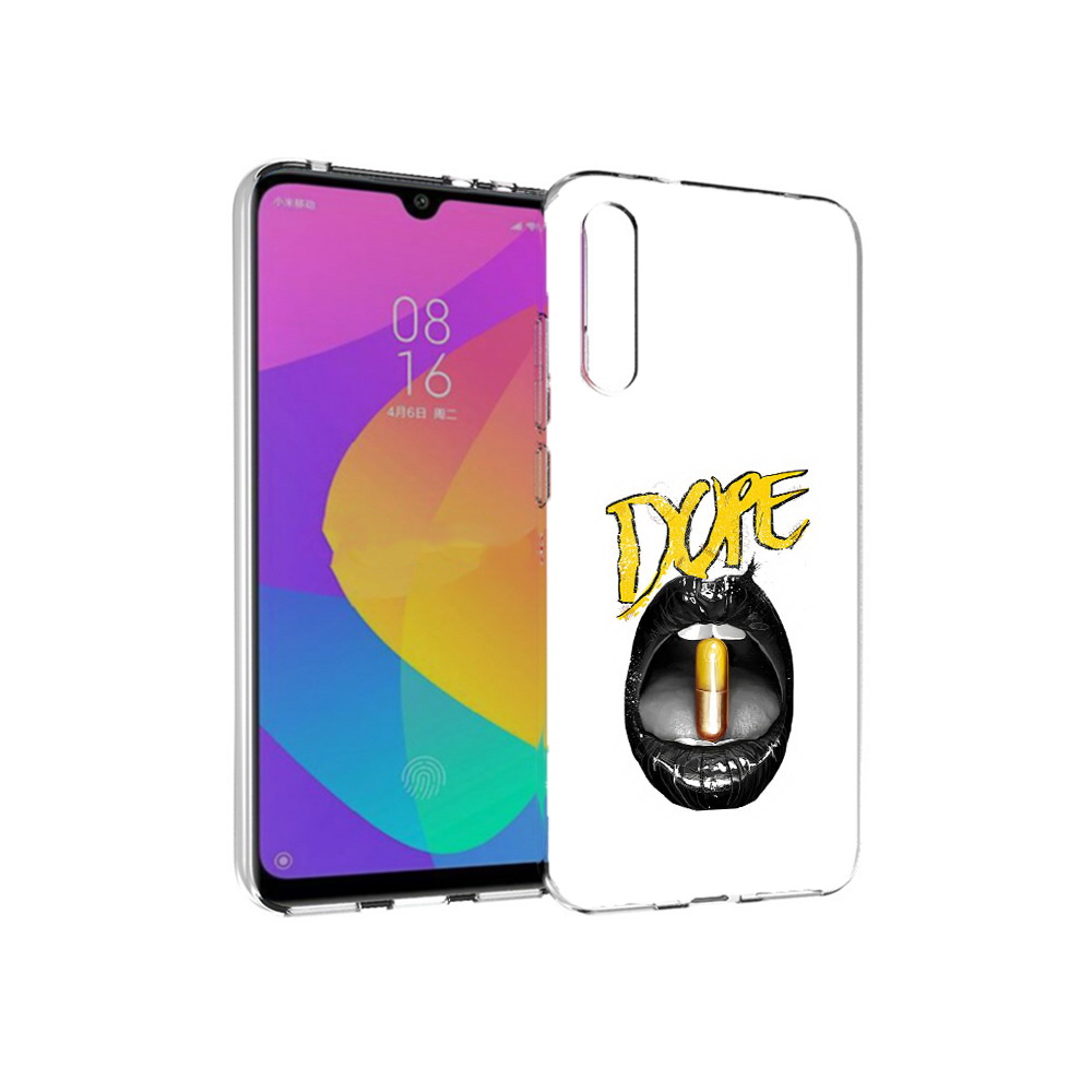 

Чехол MyPads Tocco для Xiaomi Mi CC9e губы (PT134188.271.303), Прозрачный, Tocco