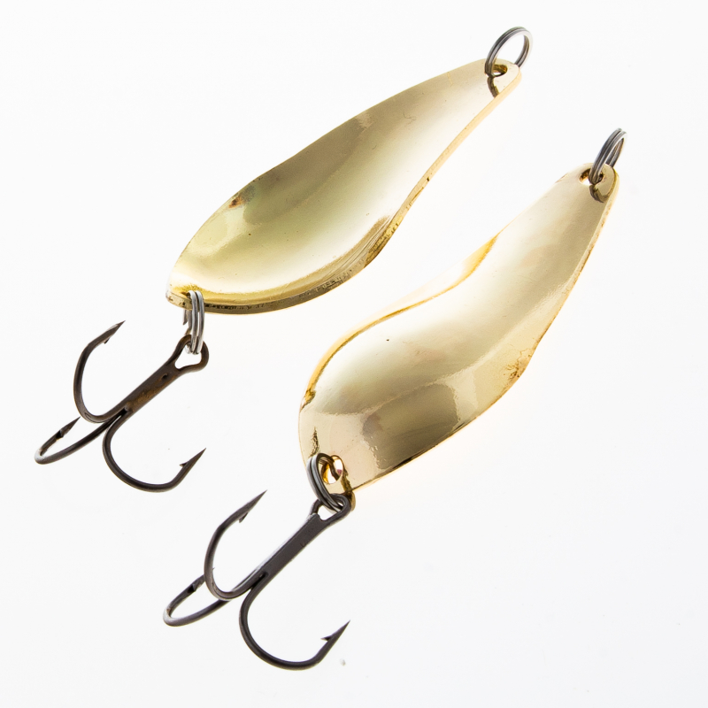 

Колеблющаяся блесна RUBICON Атом, 20гр, цвет GO, Золотистый, "Атом", 20гр