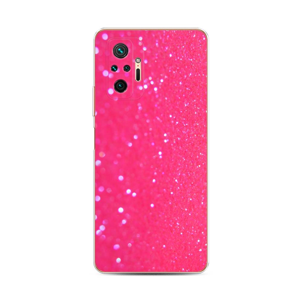 

Чехол Awog "Малиновые блестки рисунок" для Xiaomi Redmi Note 10 Pro