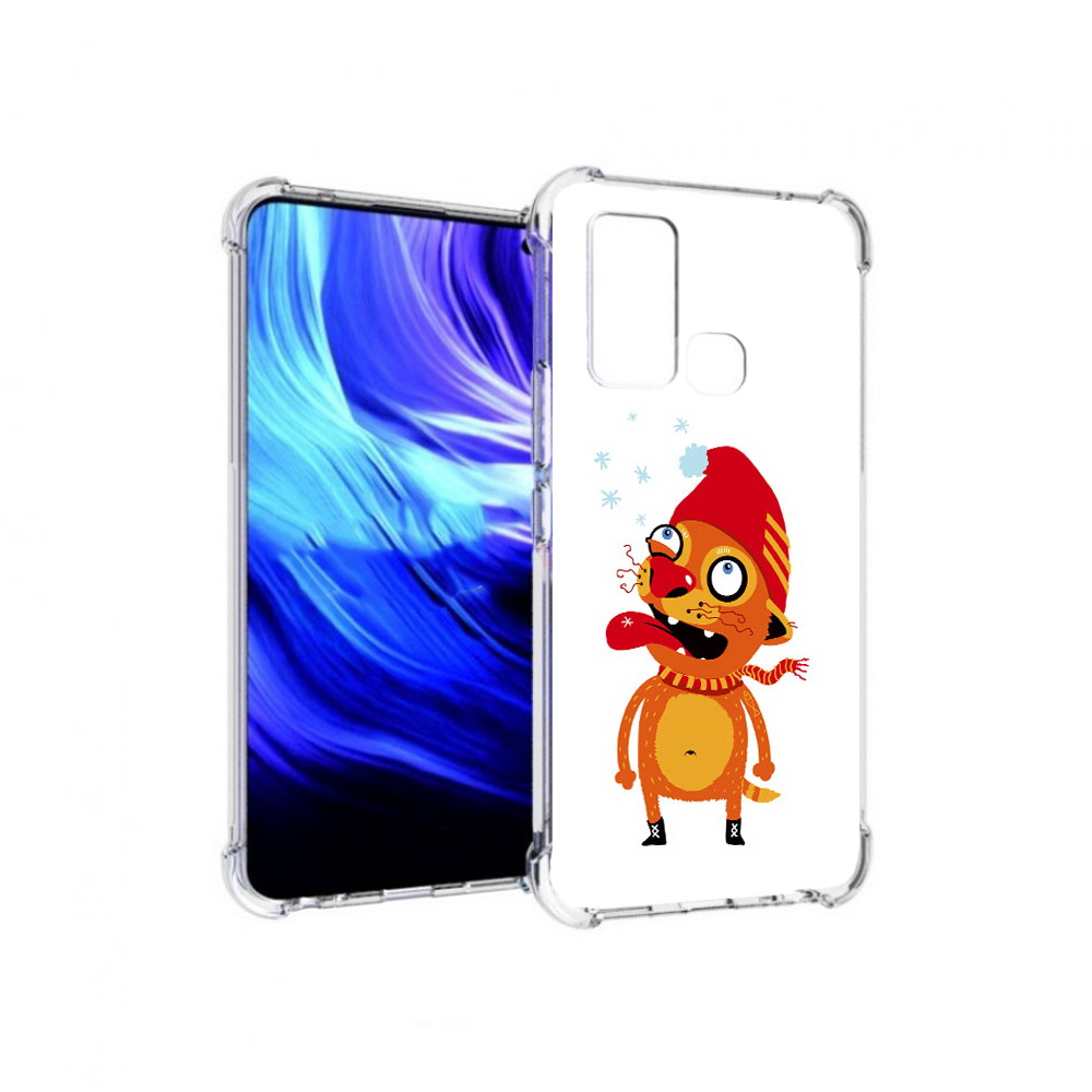 

Чехол MyPads Tocco для Vivo Z6 Зимний кот (PT226976.399.88), Прозрачный, Tocco