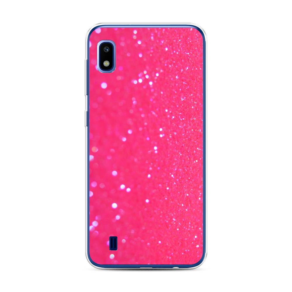 

Чехол Awog "Малиновые блестки рисунок" для Samsung Galaxy A10