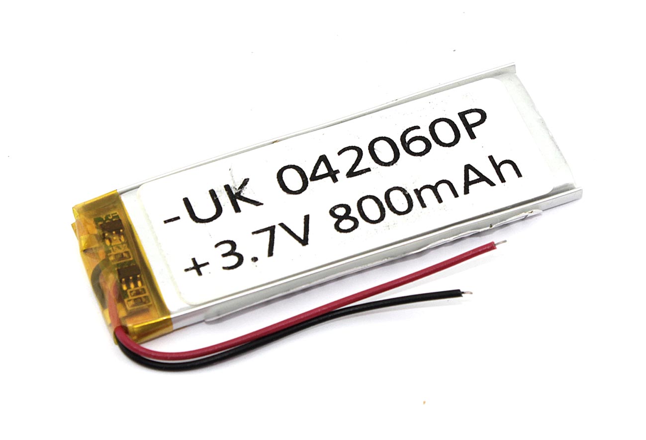 Аккумуляторная батарея OEM Li-Pol 4*20*60мм 2pin 3.7V/800mAh