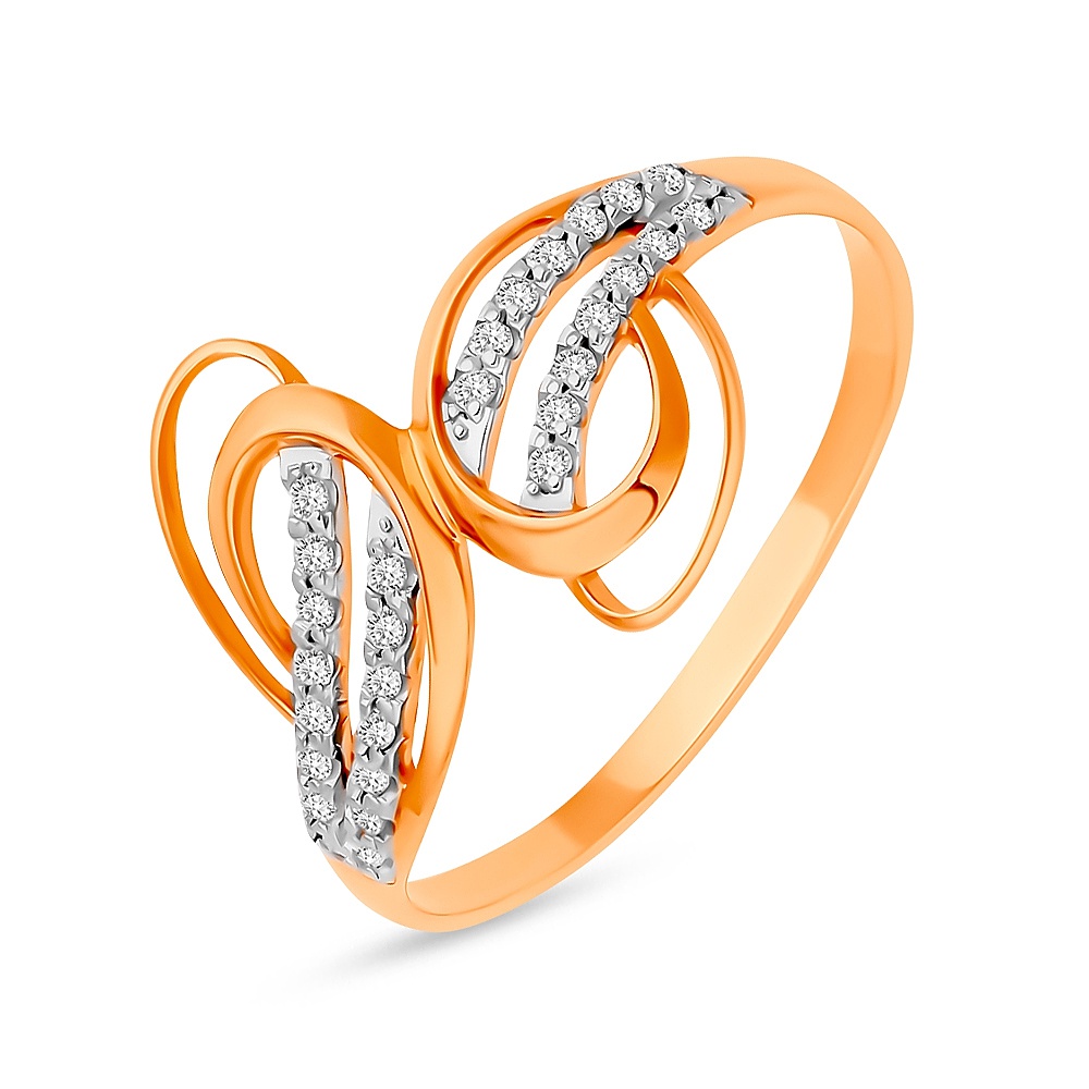 

Кольцо из красного золота с фианитом р.  585Gold 301011240, 301011240