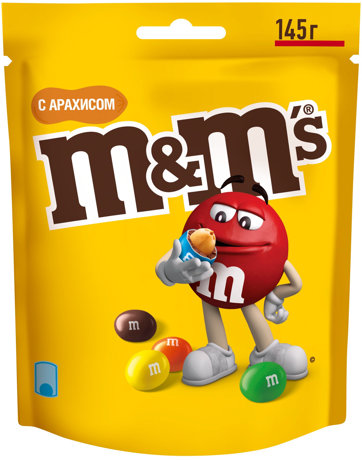 Драже M&M's с арахисом 145 г