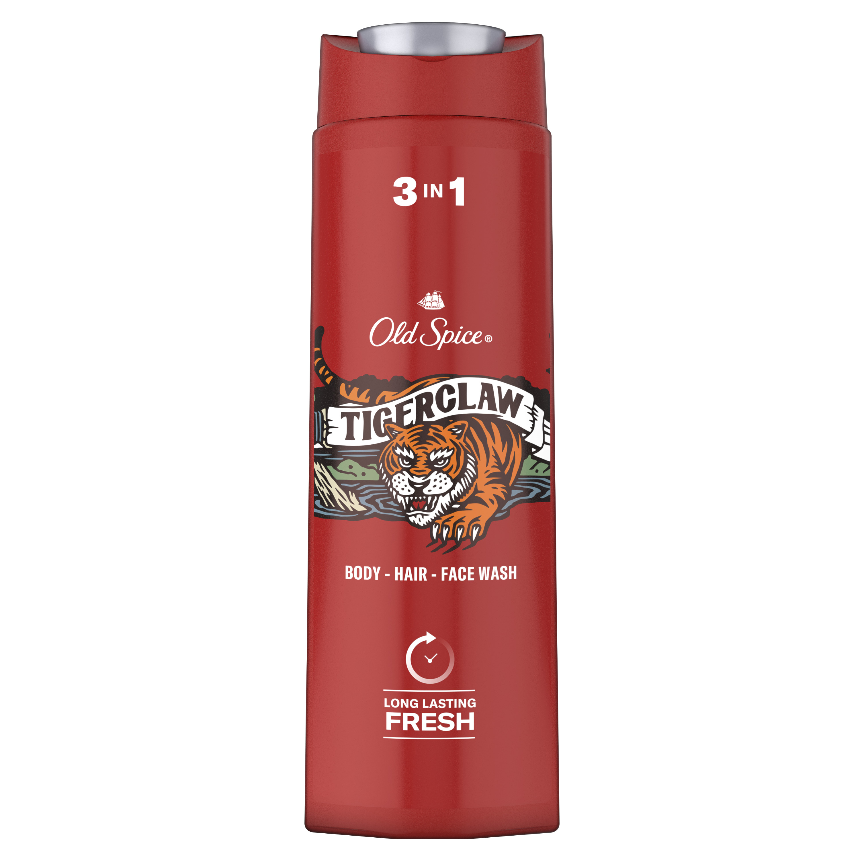 Гель для душа Old Spice Tigerclaw 2 в 1 мужской 400 мл