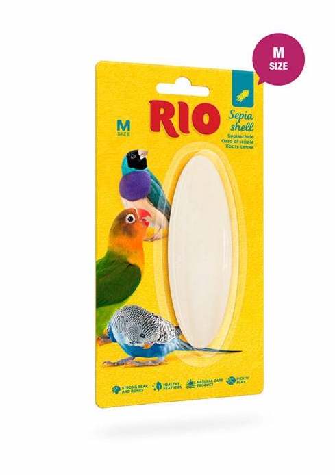 Лакомство для птиц Rio Кость сепии, размер M, 10г