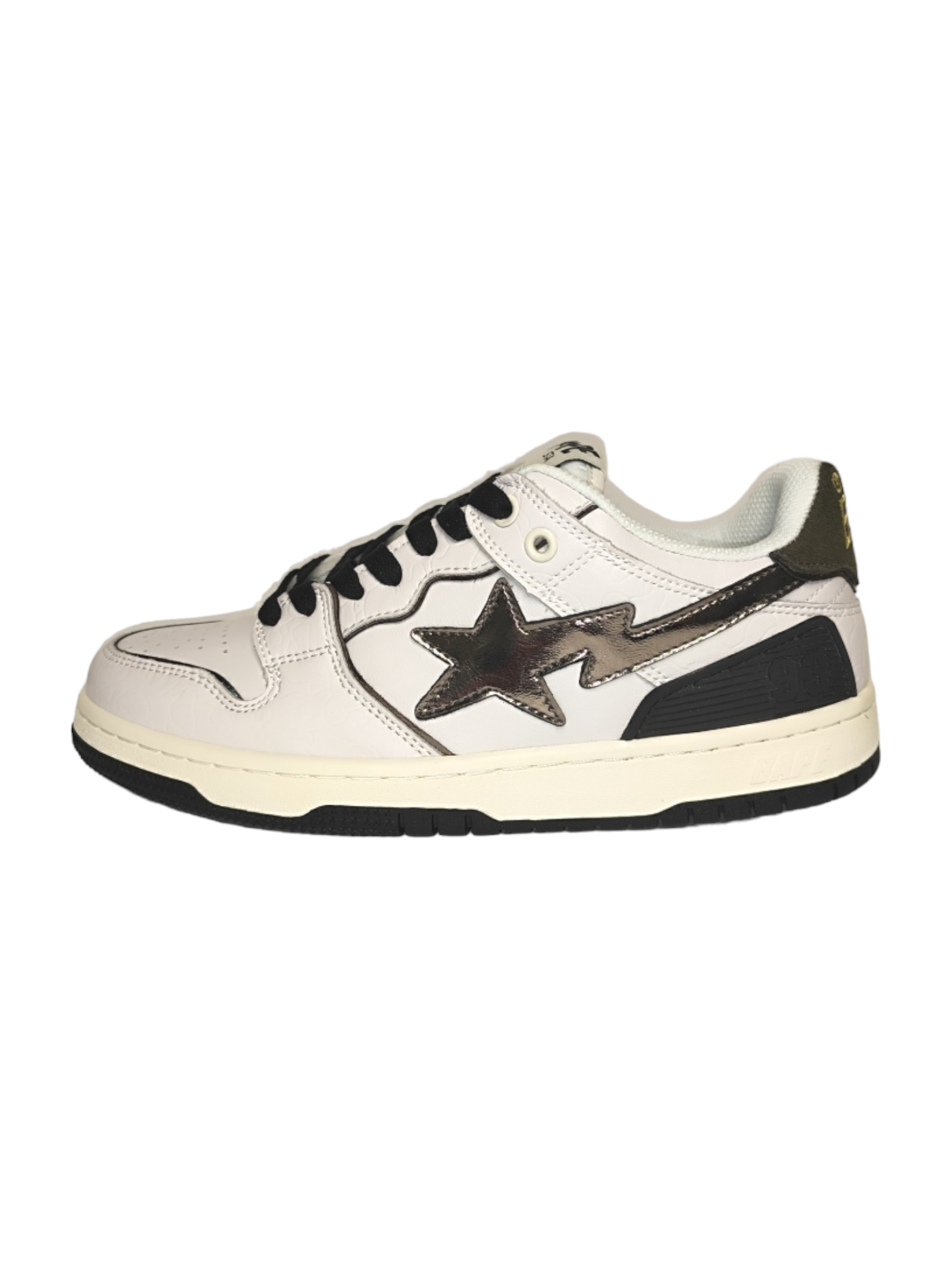 

Кеды мужские A BATHING APE Bape Sta белые 9.5 US, Белый, Bape Sta