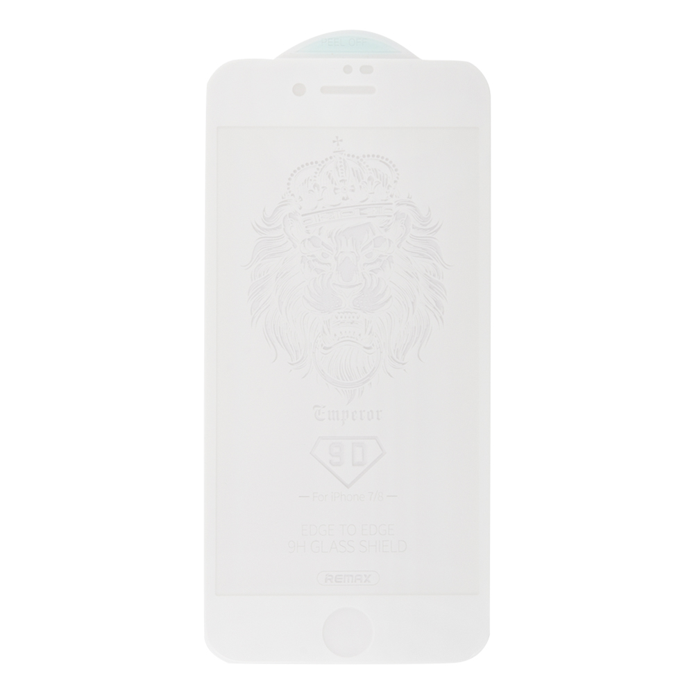 

Защитное стекло REMAX Emperor 9D GL-32 для iPhone SE 2/8/7 0.22 мм (белый), GL-32