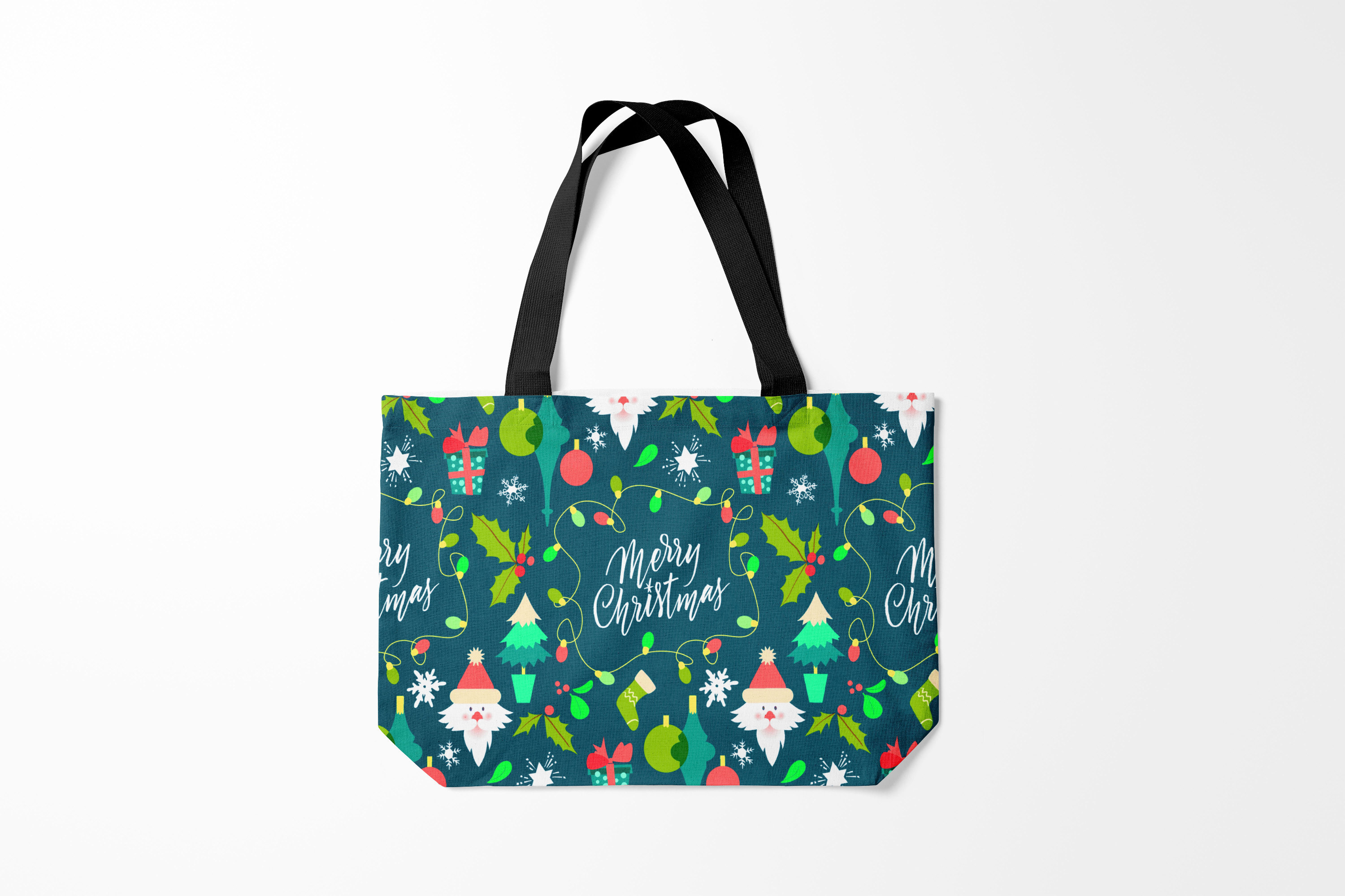 

Сумка шoппер унисекс Burnettie Новый год Merry Christmas, разноцветный, Новый год Merry Christmas