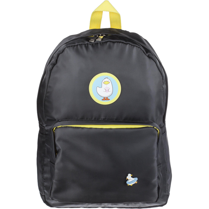 Рюкзак №1 School черный эмблема Гуси