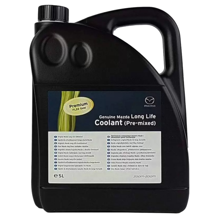 MAZDA L247CL0054X Антифриз 5л - Long Life Coolant Premium FL22, готовый