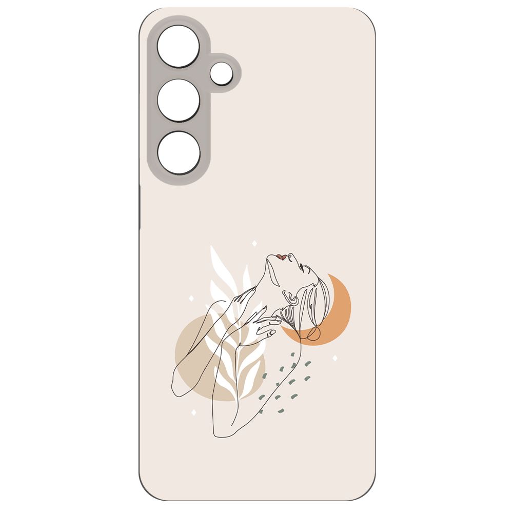 

Чехол-накладка Krutoff Soft Case Женственность для Samsung Galaxy S24+ черный