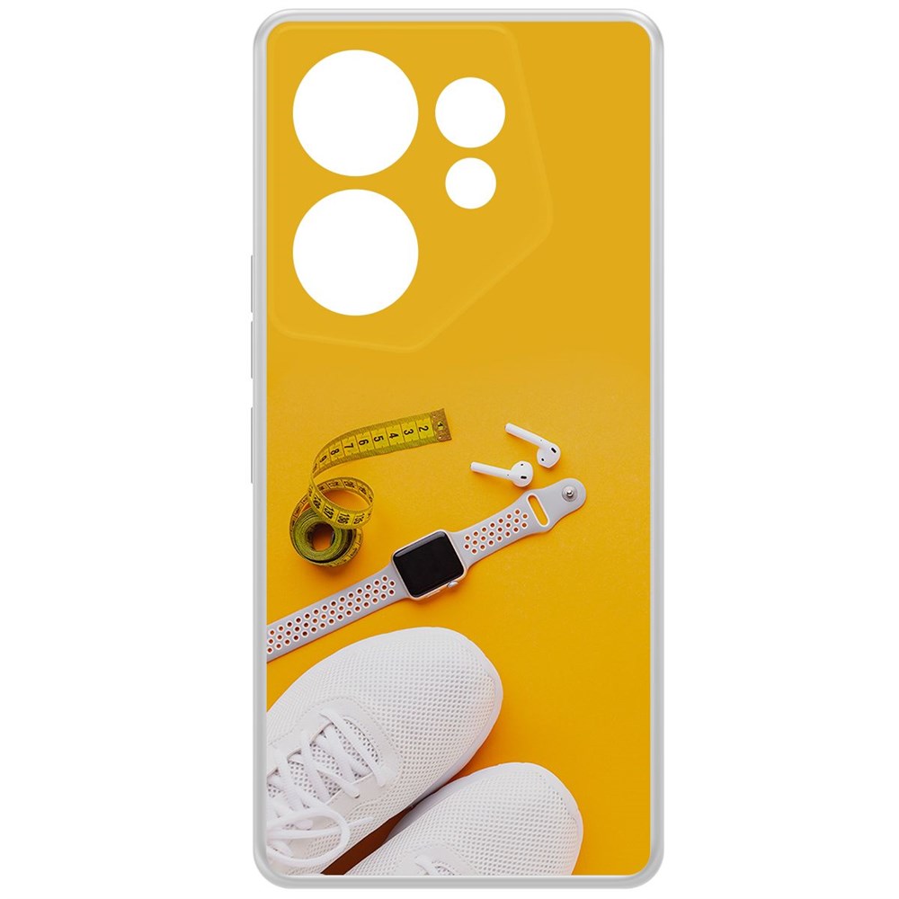 

Чехол-накладка Krutoff Clear Case Кроссовки женские Фитнес для TECNO Camon 20 Premier