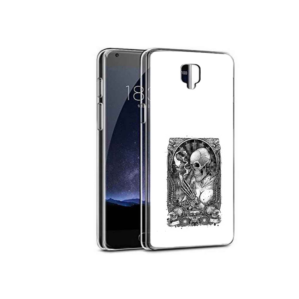 

Чехол MyPads Tocco для OnePlus 3 девушка скелет (PT47261.124.316), Прозрачный, Tocco