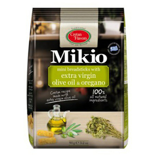 

Хлебные палочки Mikio mini с оливковым маслом и орегано 90 г