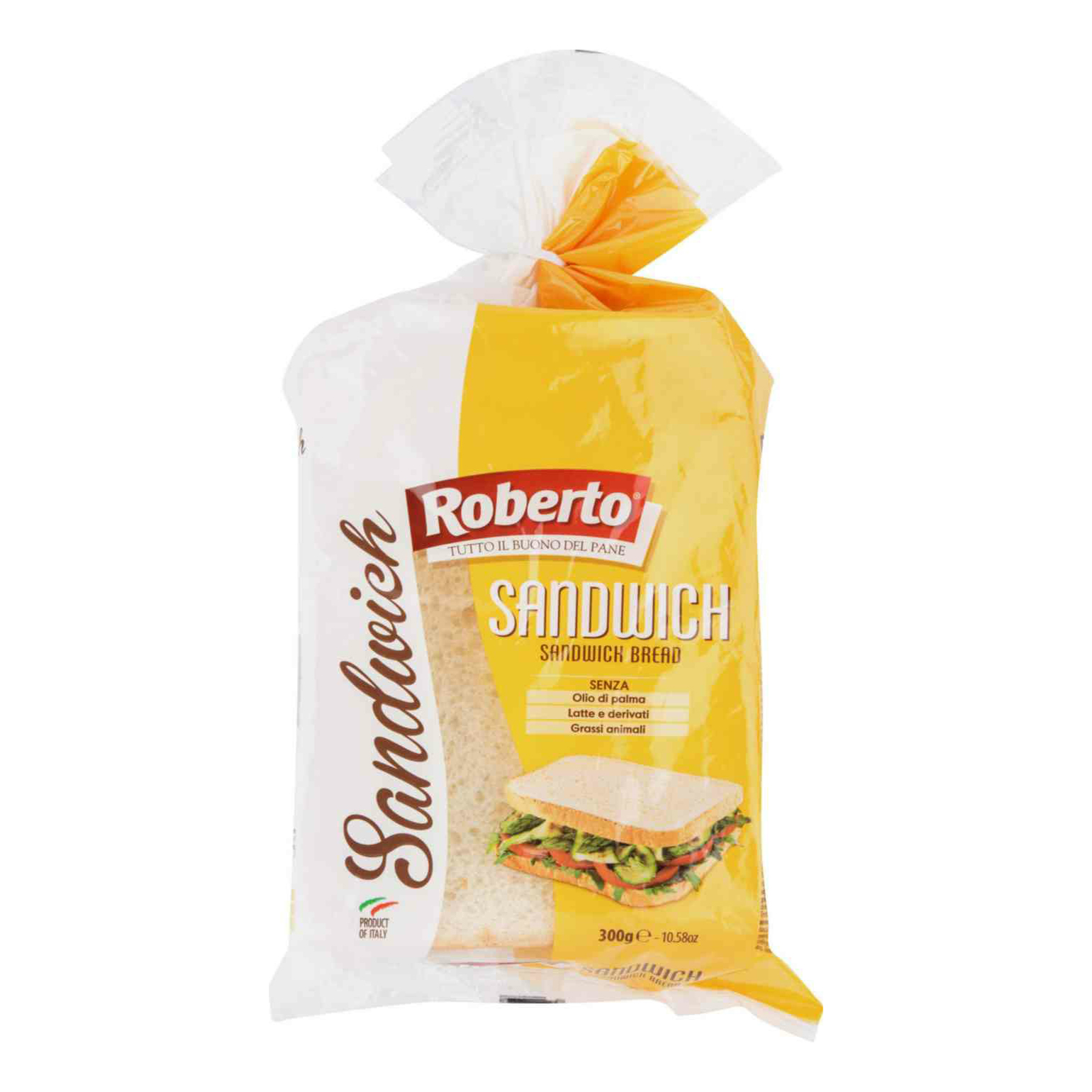 

Хлеб белый Roberto Для сэндвичей пшеничный 300 г, Для сэндвичей пшеничный