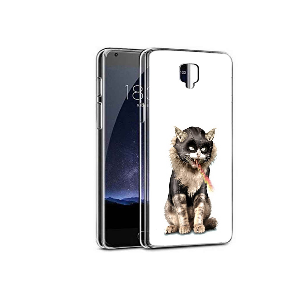 

Чехол MyPads Tocco для OnePlus 3 дьяволский кот (PT47261.124.341), Прозрачный, Tocco